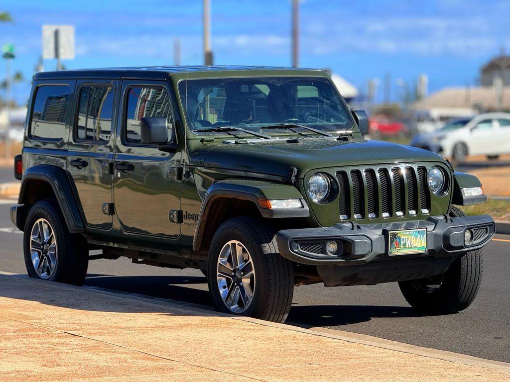used 2021 Jeep Wrangler Unlimited car, priced at $29,495