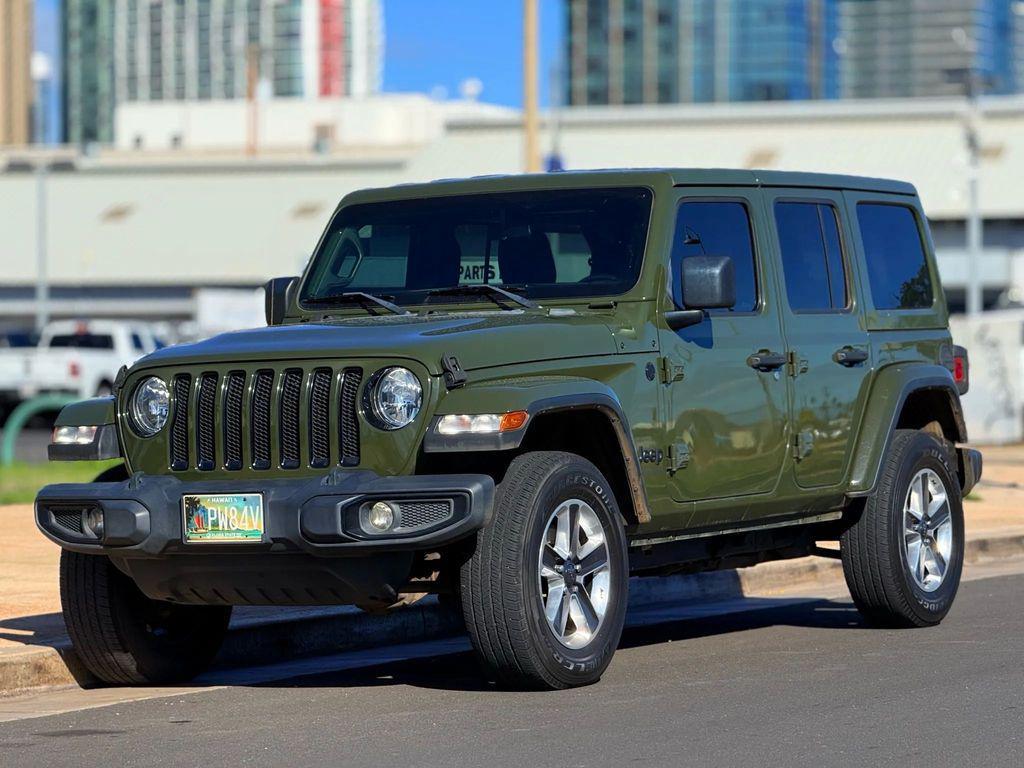 used 2021 Jeep Wrangler Unlimited car, priced at $29,495