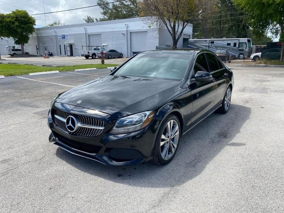 used 2018 Mercedes-Benz C-Class car, priced at $15,999