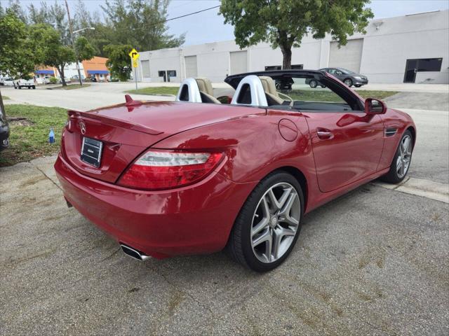 used 2014 Mercedes-Benz SLK-Class car, priced at $16,999