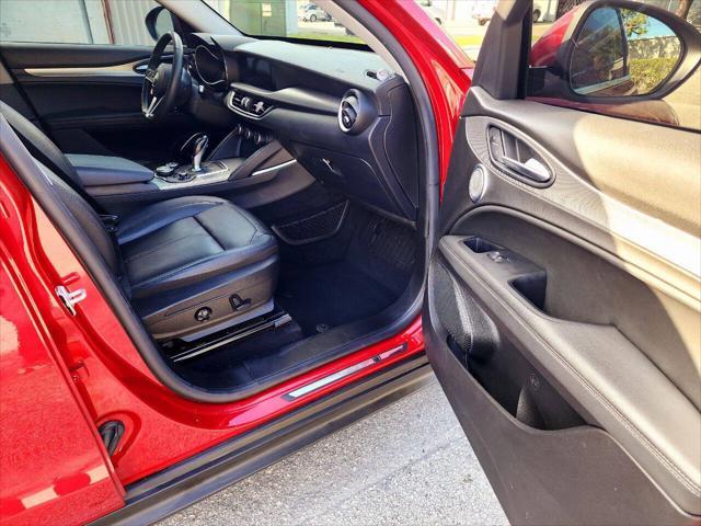 used 2018 Alfa Romeo Stelvio car, priced at $15,999