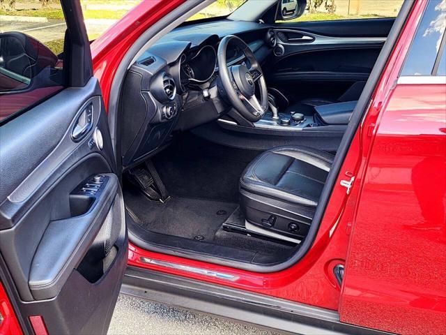 used 2018 Alfa Romeo Stelvio car, priced at $15,999