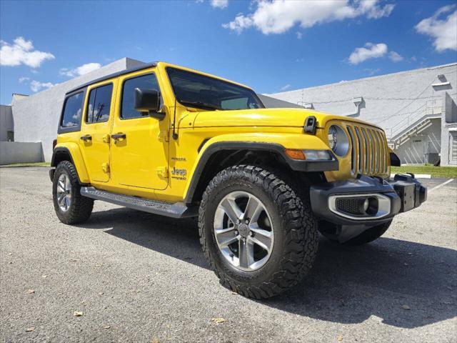used 2020 Jeep Wrangler Unlimited car, priced at $17,999