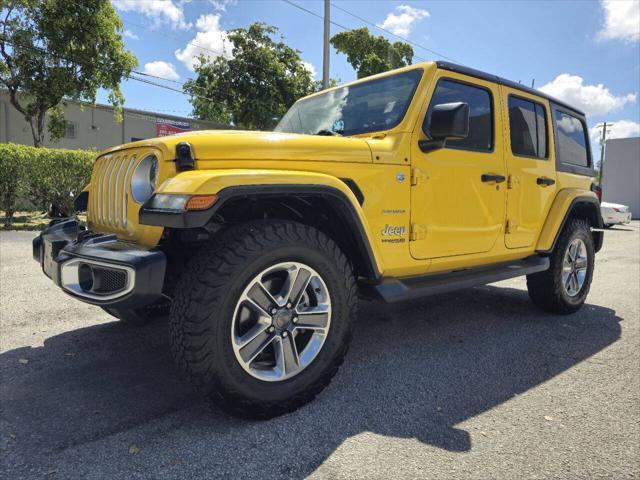 used 2020 Jeep Wrangler Unlimited car, priced at $17,999