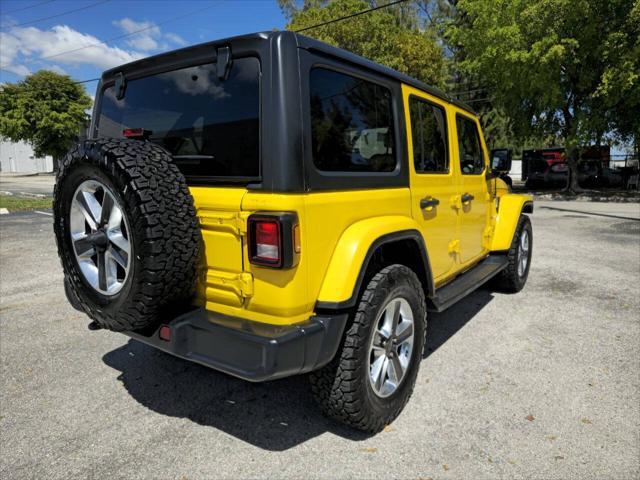 used 2020 Jeep Wrangler Unlimited car, priced at $17,999