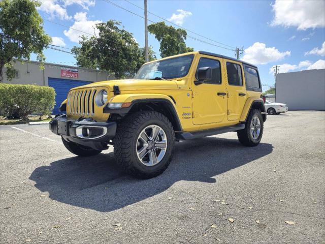 used 2020 Jeep Wrangler Unlimited car, priced at $17,999