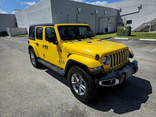 used 2020 Jeep Wrangler Unlimited car, priced at $17,999
