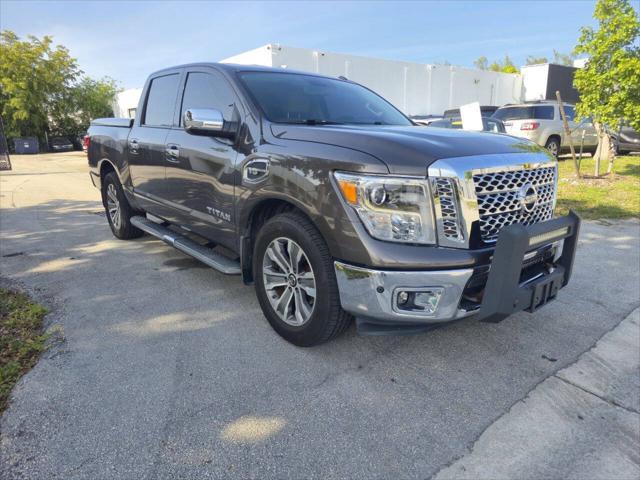 used 2017 Nissan Titan car, priced at $21,499