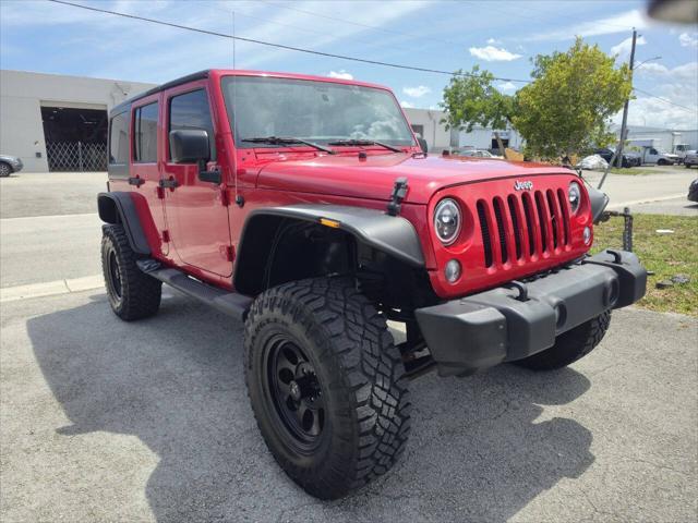 used 2015 Jeep Wrangler Unlimited car, priced at $16,999
