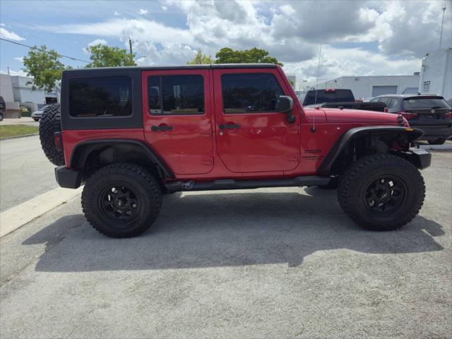 used 2015 Jeep Wrangler Unlimited car, priced at $16,999