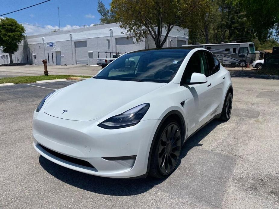 used 2022 Tesla Model Y car, priced at $35,999