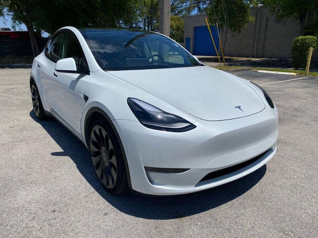 used 2022 Tesla Model Y car, priced at $27,999