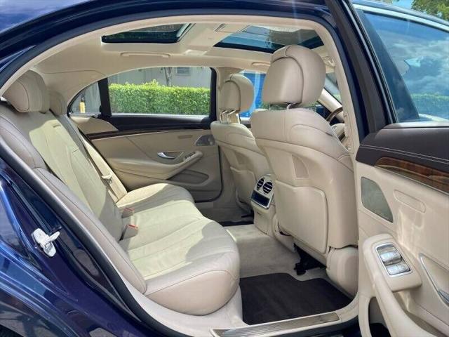 used 2015 Mercedes-Benz S-Class car, priced at $24,799