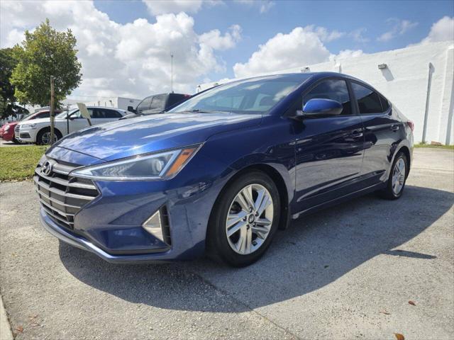 used 2019 Hyundai Elantra car, priced at $9,499