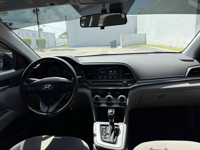 used 2019 Hyundai Elantra car, priced at $9,499