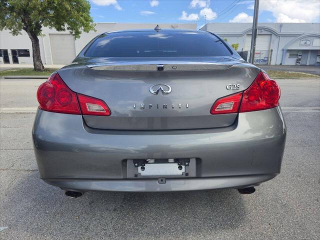 used 2012 INFINITI G25 car, priced at $7,999