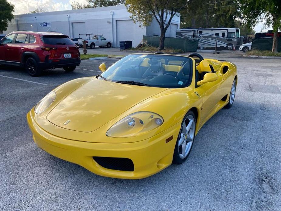 used 2003 Ferrari 360 Spider car, priced at $94,999