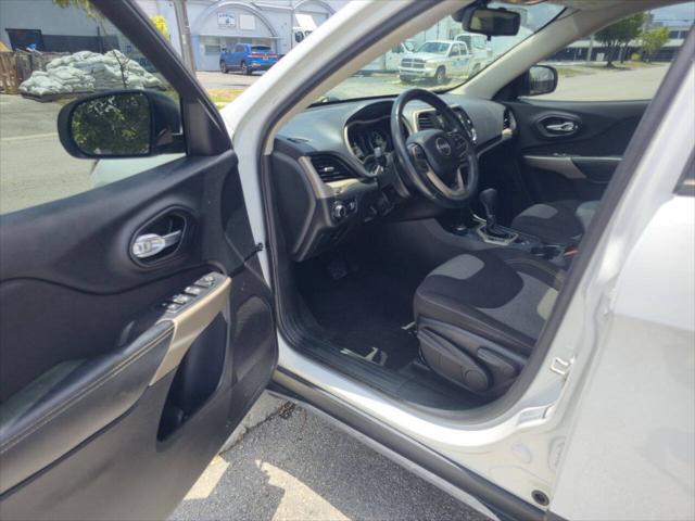 used 2017 Jeep Cherokee car, priced at $9,999