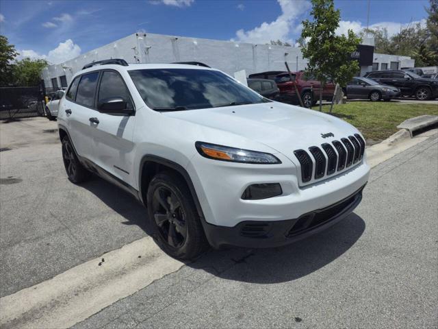 used 2017 Jeep Cherokee car, priced at $9,999