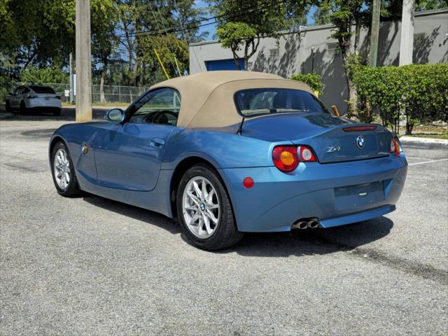 used 2003 BMW Z4 car, priced at $9,999