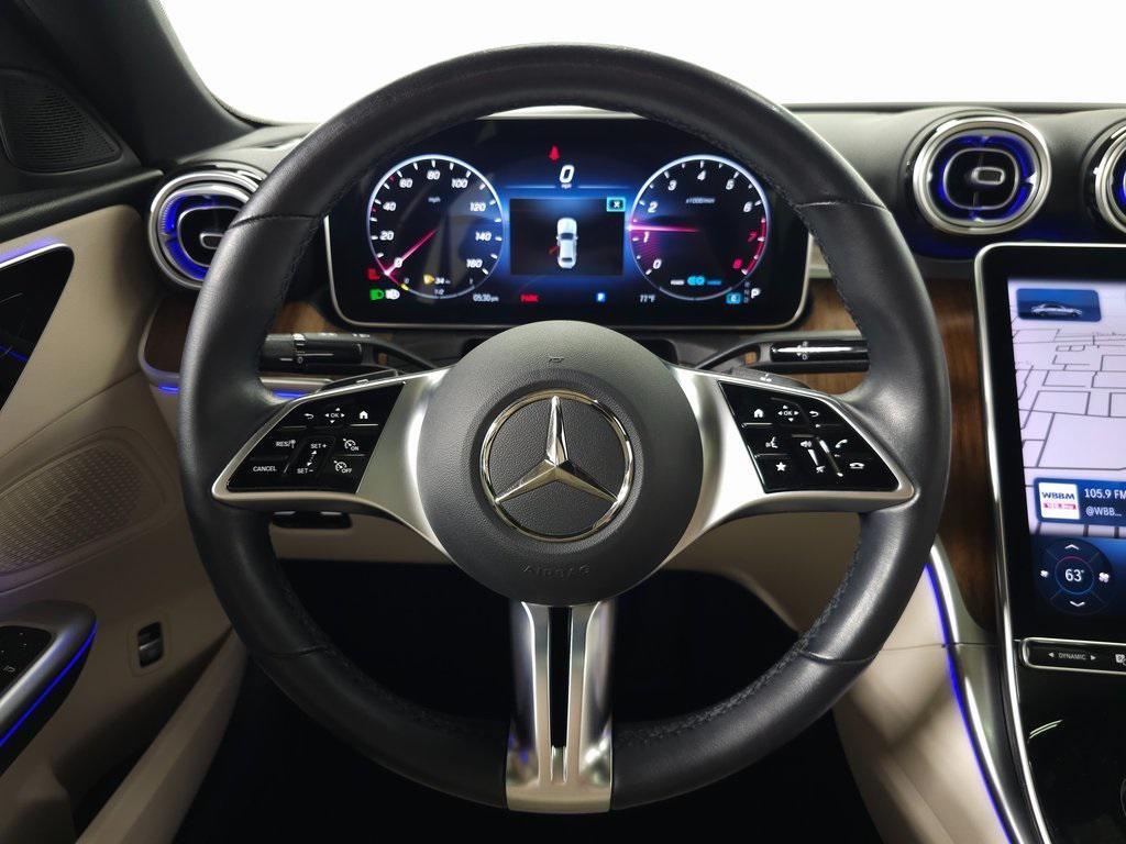 used 2022 Mercedes-Benz C-Class car, priced at $33,140