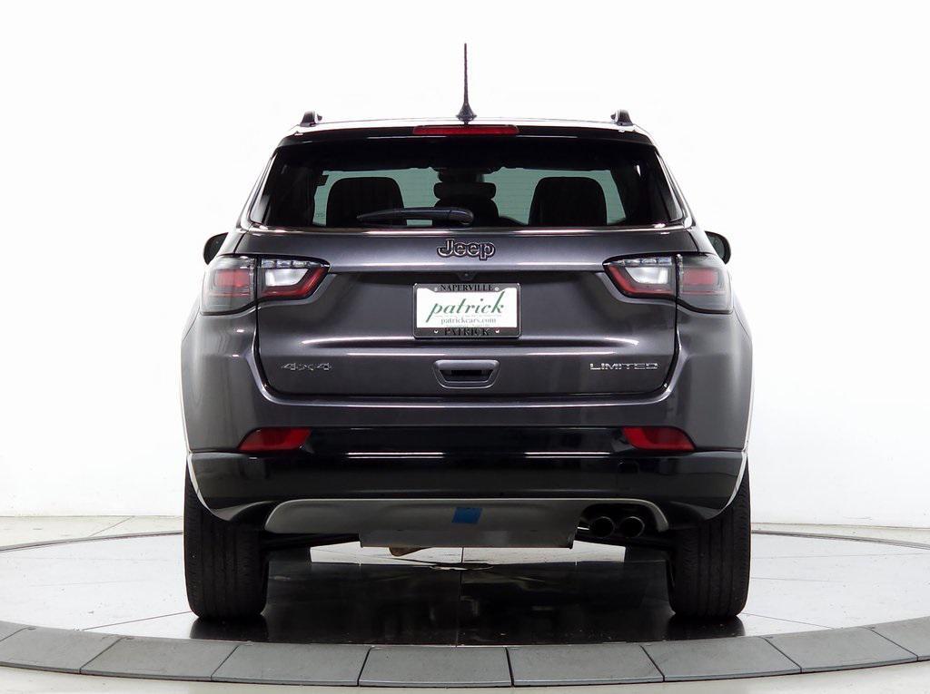 used 2022 Jeep Compass car, priced at $21,931