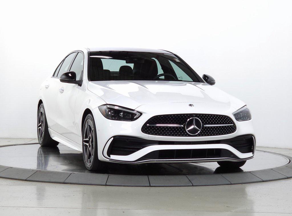 used 2023 Mercedes-Benz C-Class car, priced at $36,640