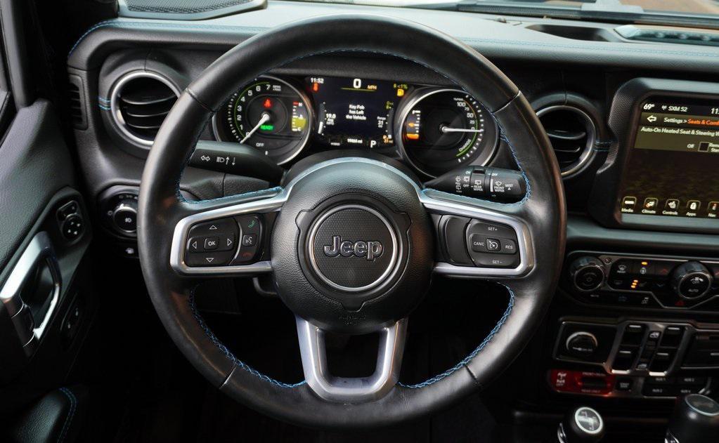 used 2023 Jeep Wrangler 4xe car, priced at $33,890