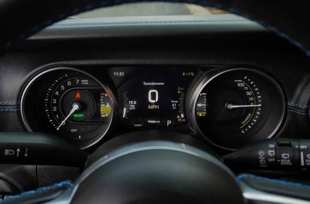 used 2023 Jeep Wrangler 4xe car, priced at $33,890