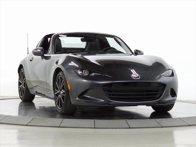 used 2024 Mazda MX-5 Miata RF car, priced at $36,420