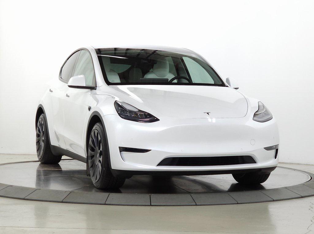 used 2020 Tesla Model Y car, priced at $27,999