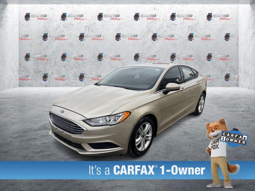used 2018 Ford Fusion car, priced at $9,700