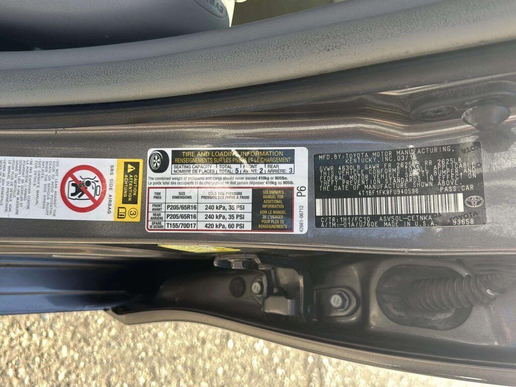 used 2015 Toyota Camry car, priced at $13,700