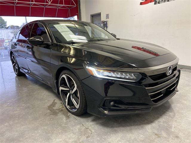 used 2021 Honda Accord car, priced at $24,200