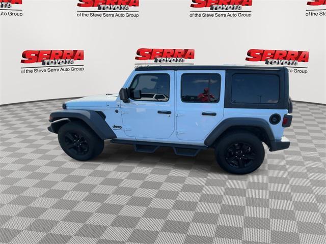 used 2023 Jeep Wrangler car, priced at $33,421