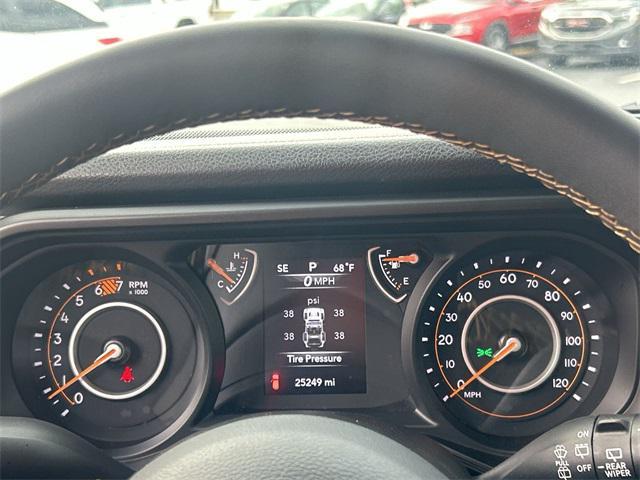 used 2024 Jeep Wrangler car, priced at $39,900