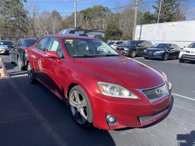 used 2012 Lexus IS 250 car, priced at $13,900