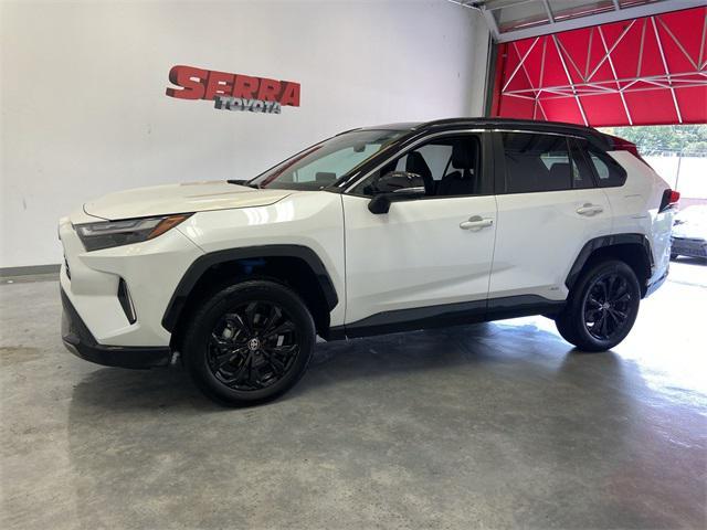 used 2024 Toyota RAV4 Hybrid car, priced at $37,500