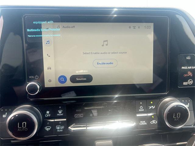used 2025 Toyota Highlander Hybrid car, priced at $53,900