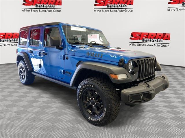 used 2021 Jeep Wrangler car, priced at $30,000