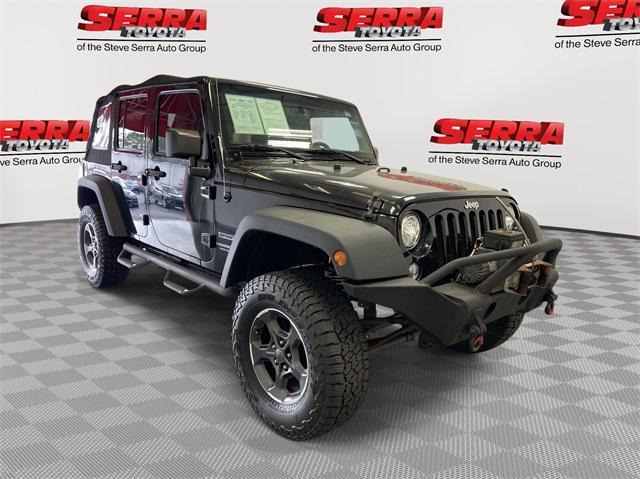 used 2017 Jeep Wrangler Unlimited car, priced at $19,900