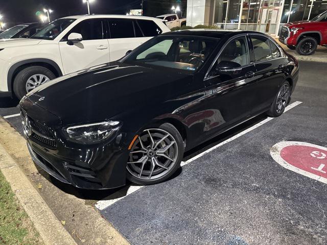 used 2021 Mercedes-Benz E-Class car, priced at $34,400