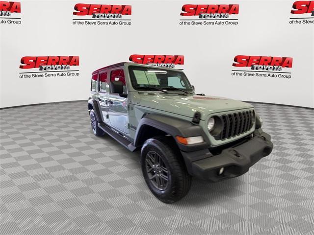 used 2024 Jeep Wrangler car, priced at $38,900