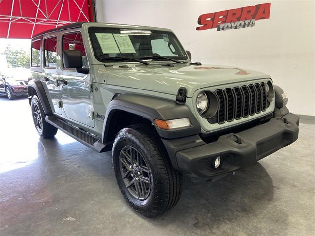used 2024 Jeep Wrangler car, priced at $38,900