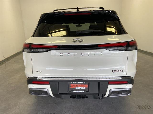 used 2025 INFINITI QX60 car, priced at $59,900