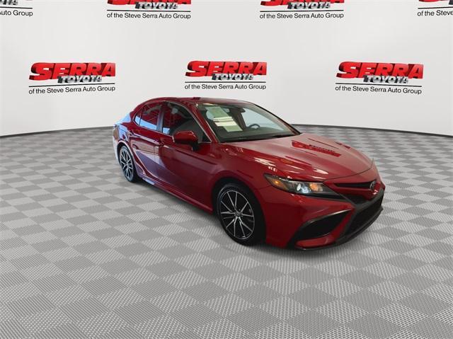 used 2021 Toyota Camry car, priced at $19,500