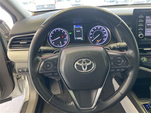 used 2021 Toyota Camry car, priced at $19,400