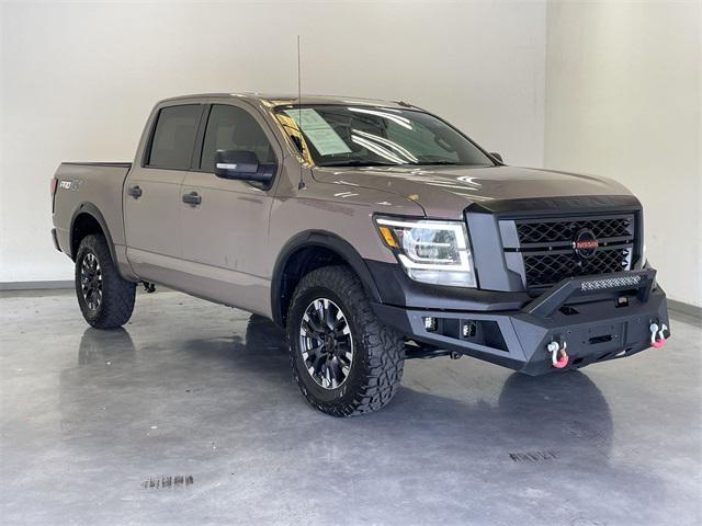 used 2021 Nissan Titan car, priced at $36,400