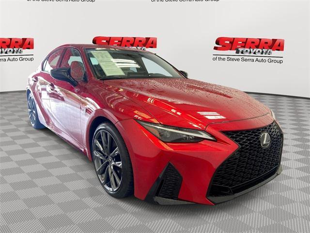 used 2025 Lexus IS 350 car, priced at $46,800