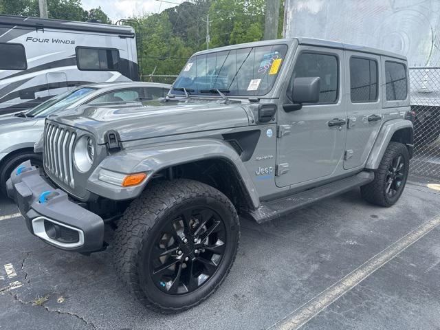 used 2022 Jeep Wrangler Unlimited 4xe car, priced at $33,900